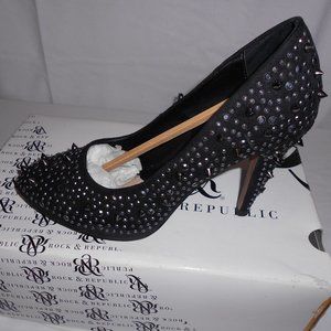 Rock & Republic R Rayana Studded Heels